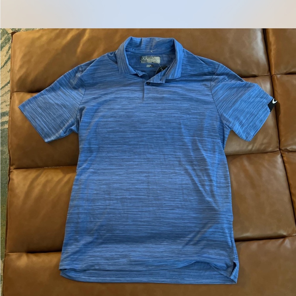 Oakley Men's Blue Polo Shirt
